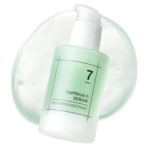 numbuzin No.7 Serum | Mild Green Soothing Serum | Soothing Green Gel for Acne-Prone Skin, Sensitive Redness | Centella Asiatica, Green Tea, Noni | Korean Skincare for Soothing | 1.69 fl. oz. - Image 1