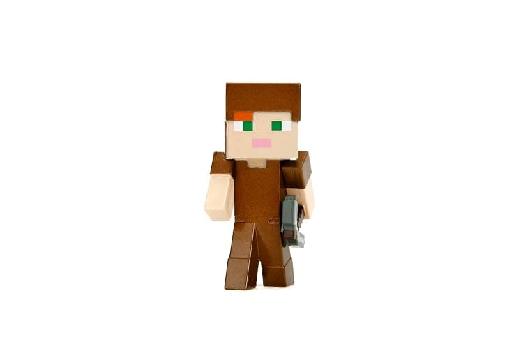 Jada Minecraft 2.5" MetalFigs 4-Pack - Includes Steve in Diamond Armor, Alex in Leather Armor, Enderman & Creeper thumbnail 5