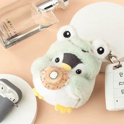 BONICI Creative Cute Lovely Penguin Pendant Keychain Gift - For Handbag, Purse, Backpack, Car Keys thumbnail 3