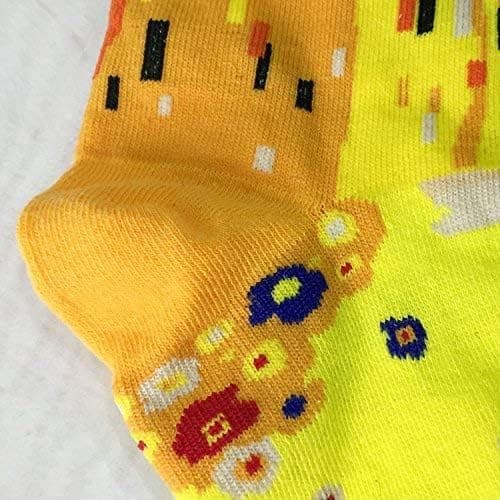 Chalier 5 Pairs Womens Fun Famous Painting Patterned Art Socks Cotton, Printed Cool Novelty Funny Socks for Women thumbnail 6