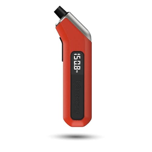 ETENWOLF T300 Digital Tire Pressure Gauge 3-200 PSI, Industrial Tire Gauge Calibrated to ANSI B40.7 Grade 2A(Plus-Minus 0.5%), Replaceable AAA Batteries (Vivid Orange) - Image 1
