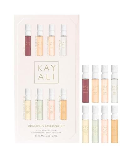 Huda KAYALI Beauty Discovery Perfume Layering Gift Set of 8 Eau De Parfum Samplers (8 x 1.5 mL) - Image 1