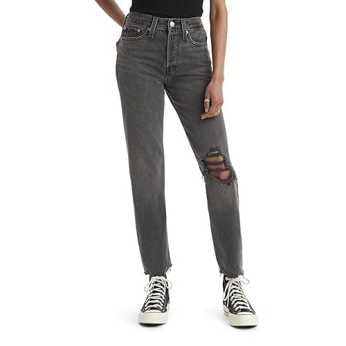 Levi's Women's Premium Wedgie Straight Jeans - Standard - 30 Regular - (New) Tech Tricks - Image 1