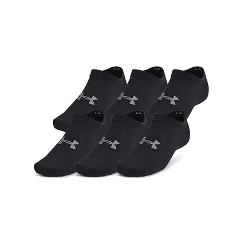 Under Armour Unisex Adult Essential No Show Socks (6 Pack) thumbnail 4
