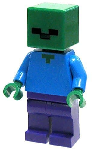LEGO Minecraft Minifigure Zombie - Image 1