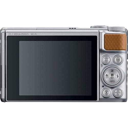 Canon PowerShot SX740 HS Digital Camera (Silver) – 20.3MP, 40x Optical Zoom, 4K UHD Video, Wi-Fi & Bluetooth, Compact Travel Point & Shoot (2956C001) + Bag + 64GB Memory Card thumbnail 3