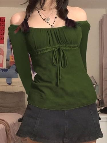 Green long sleeve thumbnail 3