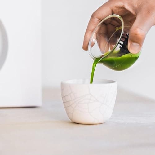 Matcha Maker Starter Kit/Sumi Black - an innovative at-home Matcha Machine that produces freshly ground matcha from organic Japanese tea leaves (Black) thumbnail 7