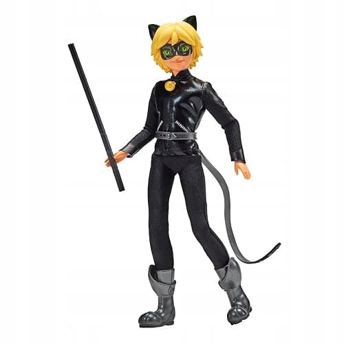 Miraculous Ladybug & Cat Noir Movie Exclusive 11" Cat Noir Action Doll thumbnail 6
