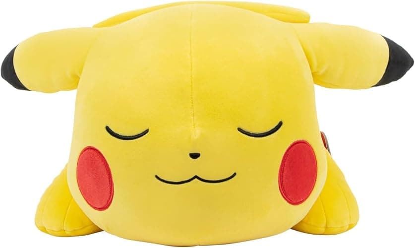 Pokémon Pikachu Sleeping Plush - 18-Inch Premium Plush in Sleeping Pose thumbnail 4