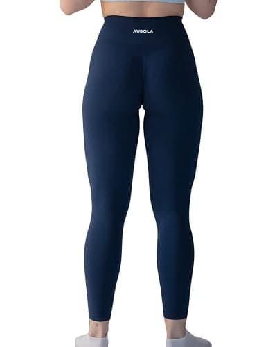 AUROLA Workout Leggings for Women Seamless Scrunch Tights Tummy Control Gym Fitness Girl Sport Active Yoga Pants thumbnail 2
