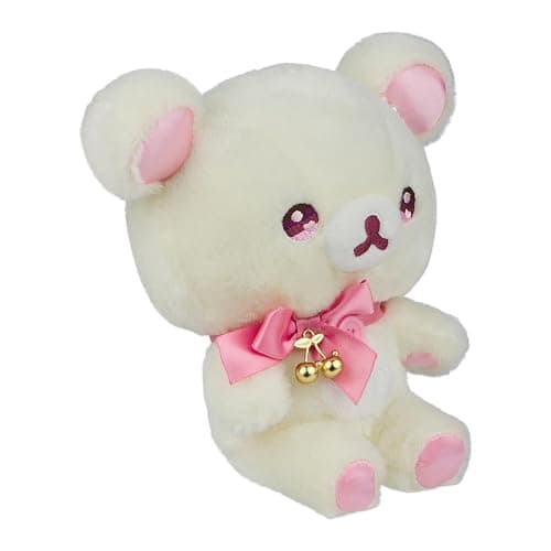 San-X Original Rilakkuma with a Shining Jewel Cherry Plush - 6" Korilakkuma thumbnail 5