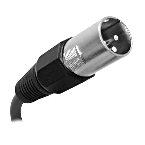 Seismic Audio White 100 Foot XLR Cable-100' Microphone Cord Mic (SAXLX-100White) thumbnail 2
