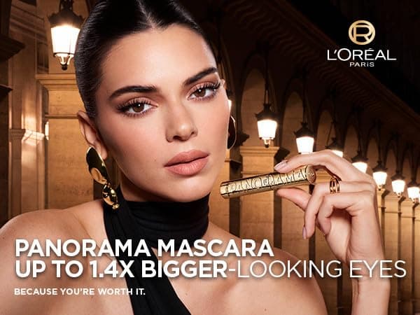 L'Oreal Paris Volumising Mascara, For Intense Volume and a Fanned Out Effect, 1.4x Bigger Looking Eyes, Clump-free Formula, Suitable for Sensitive Eyes, Volume Million Lashes Panorama thumbnail 10