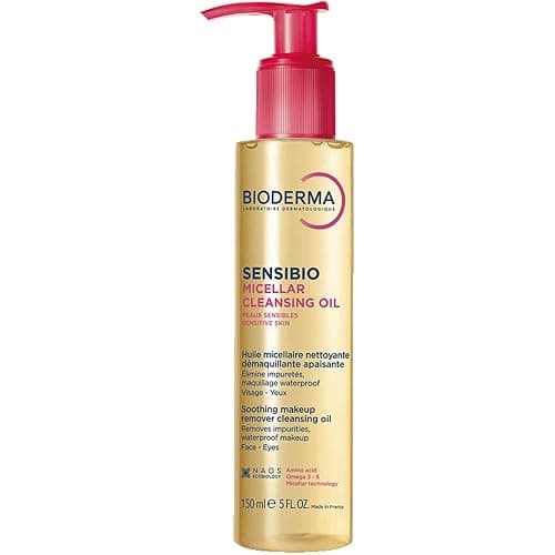 Bioderma Sensibio Micellar Cleansing Oil, 1st Ecobiological Micellar Formula Gentle Face Cleanser That Deeply Cleanses - Image 1