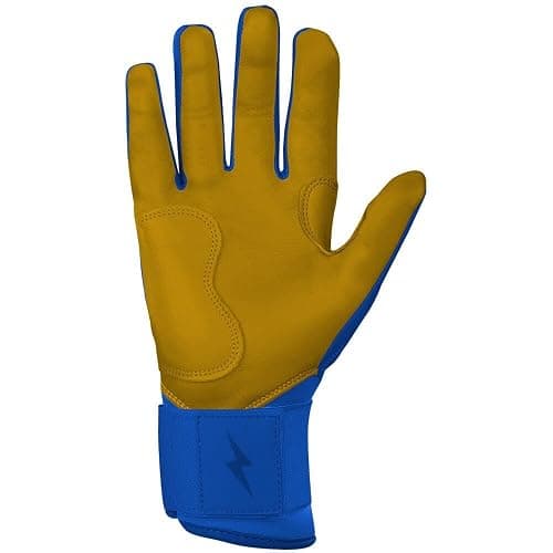 BRUCE BOLT Original Series Long Cuff Batting Gloves - Multiple Colors - Adult & Youth Sizes thumbnail 2
