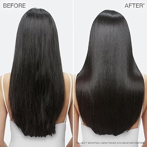Redken All Soft Shampoo and Conditioner Set, For Dry/Brittle Hair, Hair Detangler, Provides Intense Softness and Shine, Enriched With Argan Oil thumbnail 3