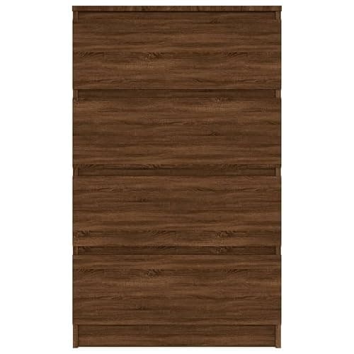 vidaXL Credenza Rovere Marrone 60x35x98,5 cm Legno di ingegneria thumbnail 7
