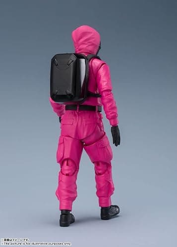 TAMASHII NATIONS - Squid Game - Masked Worker / Masked Manager, Bandai Spirits S.H.Figuarts Action Figure thumbnail 4