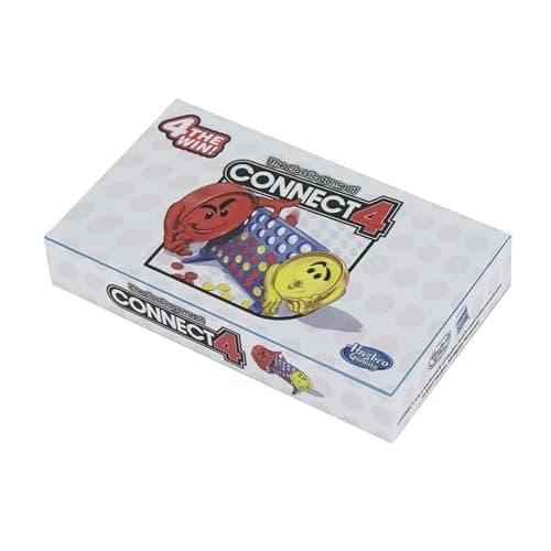 World's Smallest Connect 4 Board Game, Miniature Classic Game with Grid, Case & Tokens, Fun for All Ages, Family Games for Kids, Perfect for Stocking Stuffers, Easter Baskets, Party Favors, Ages 6+ thumbnail 2