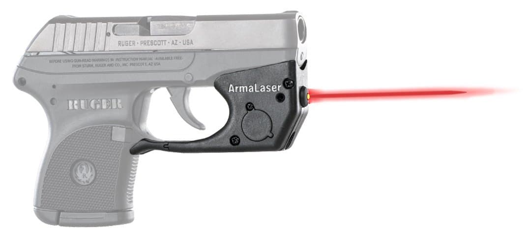 ArmaLaser TR2 Designed to fit Ruger LCP Super-Bright Red Laser Sight with GripTouch Activation [NOT for LCP 2, MAX OR LC9] - Image 1