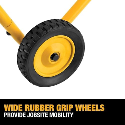 DEWALT Miter Saw Stand With Wheels (DWX726), Yellow thumbnail 3