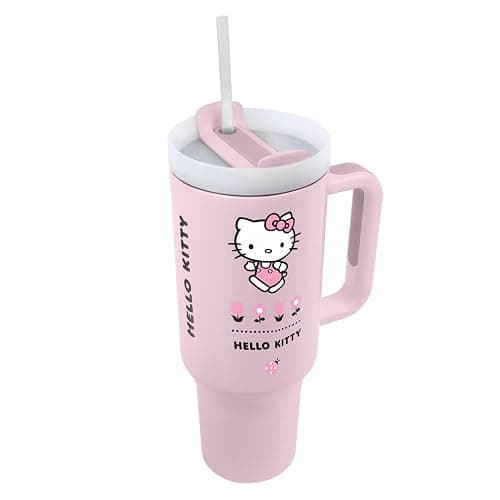 PYRAMID Flasche Hello Kitty Mit Strohhalm 1180 Ml thumbnail 5