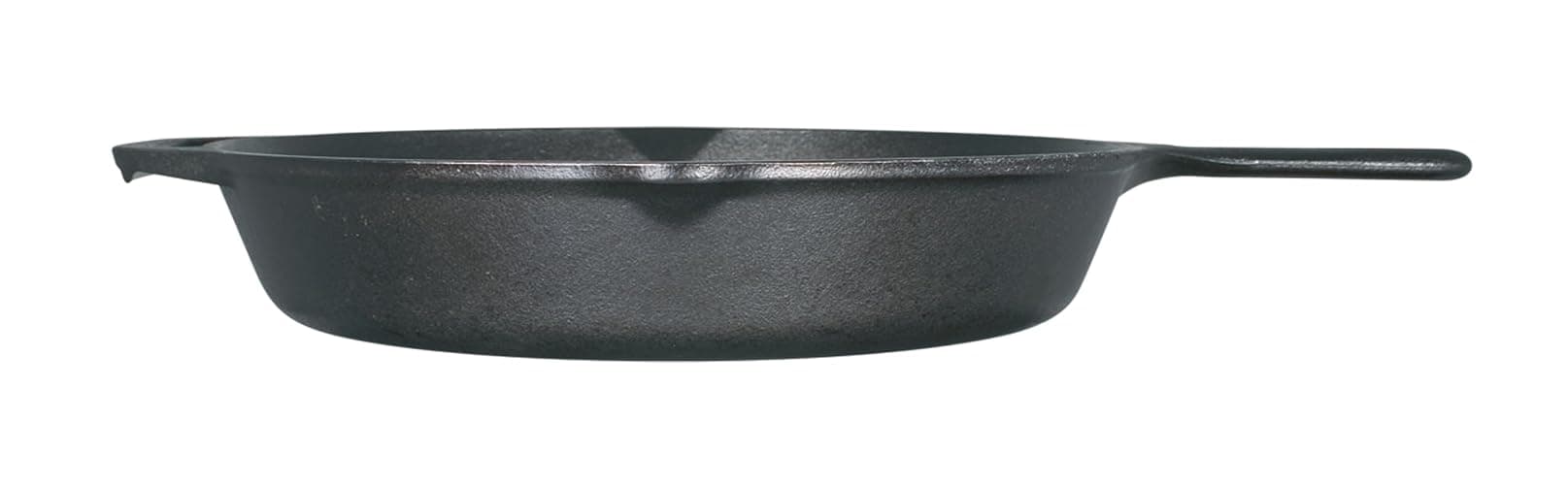 Lodge 12 Inch Cast Iron Pre-Seasoned Skillet – Signature Teardrop Handle - Use in the Oven, on the Stove, on the Grill, or Over a Campfire - Black thumbnail 5