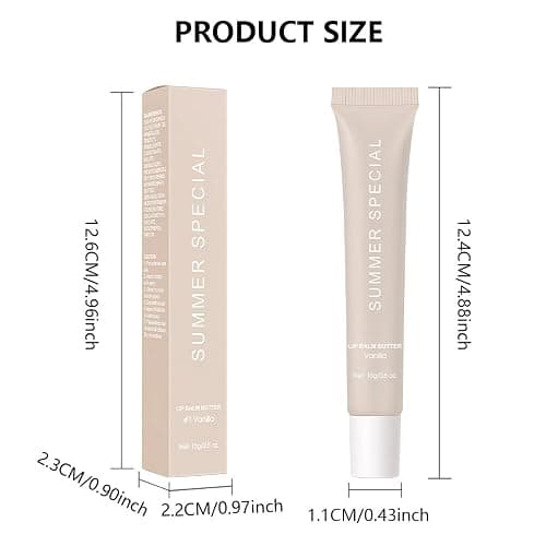HHLTOH 4 PCS Summer Special Butter Lip Balm – Ultra-Hydrating Lip Care with Shea Butter & Olive Oil, Soothes Dry Lips with Natural Tint & Gloss Effect, Lip Plumper Moisture & Light Lip Stain Finish thumbnail 6