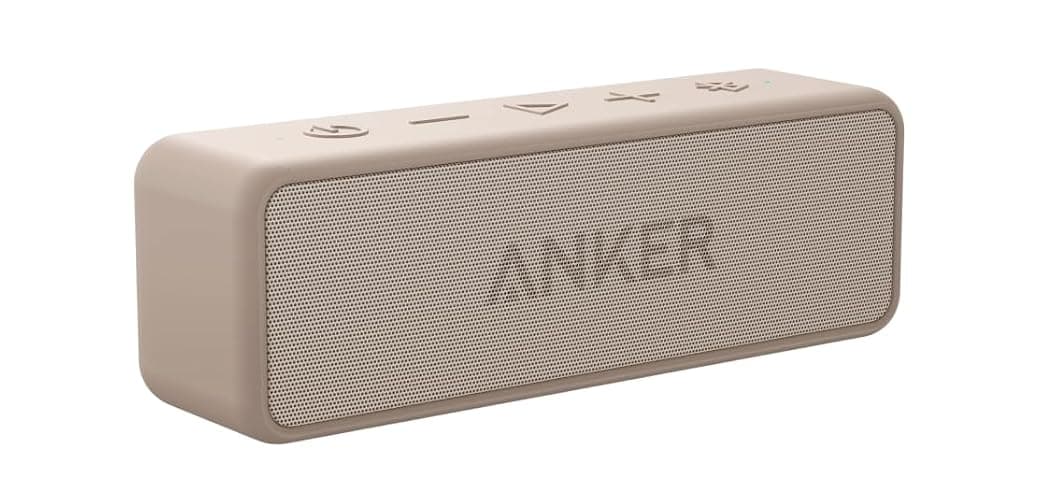Anker soundcore 2 Portable Bluetooth Speaker, 24-Hour Playtime, IPX7 | 12W Stereo Sound, Wireless Stereo Pairing, Bluetooth 6, Bassup, Wireless Speaker for Home, Shower, Outdoors, Travel, Camping - Image 1
