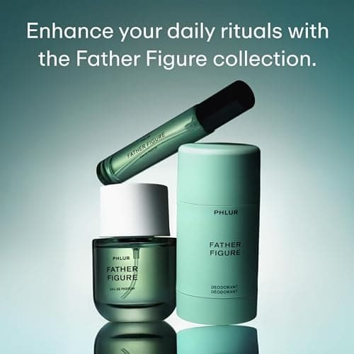 PHLUR Father Figure Eau de Parfum - Travel Size Perfume Fragrance - Green Fresh Fig Perfume with Iris, Jasmine, Patchouli, Sandalwood & Vanilla (9.5mL) thumbnail 6