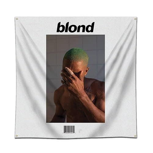 Eksent Flag Ocean Blond Art Music Album Poster Tapestry Flag Banner 4X4Ft - Image 1