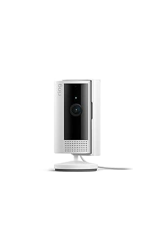 Ring Indoor Cam, Home or business security in 1080p HD video, White - Image 1