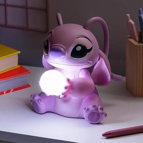 Paladone Angel Light - Officially Licensed Lilo and Stitch Lamp, Disney Collectible Gift, Bedside Table Bedroom Night Light Decor thumbnail 2