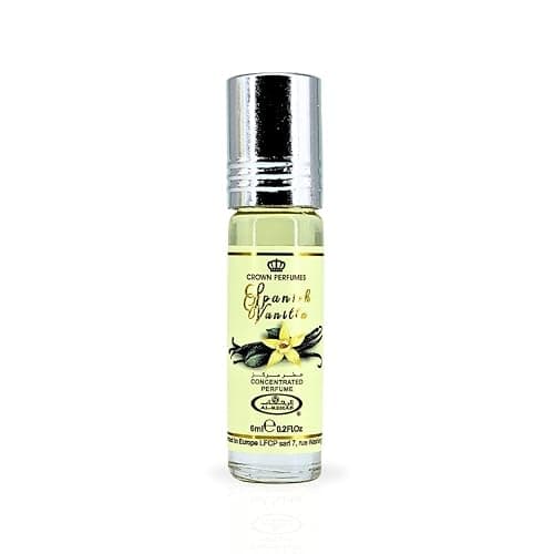 Al-Rehab Spanish Vanilla Perfume Oil 6ML (0.2 Oz) - Arabian Oils For Women - Long Lasting Concentrated Oil - A Luxurious Soft & Sweet Women's Fragrance For An Elegant Touch thumbnail 2