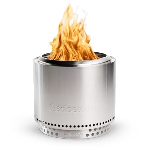 Solo Stove Bonfire with Stand | 19.5" Smokeless Fire Pit, Removable Ash Pan | Portable Stainless Steel Wood Burning Outdoor Fireplace, Ideal for 4–6 People, 21.75 lbs - Image 1