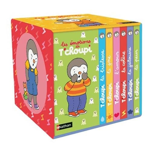 Les émotions de T'choupi - un coffret de 6 livres pour comprendre ses premières émotions - Dès 2 ans - Image 1