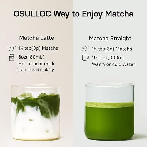 OSULLOC Volcanic Isle Ceremonial Grade Korean Matcha Powder, 40 g | Ceremonial Korean green tea powder from Jeju’s volcanic fields, with smooth umami taste for lattes, shots, and tea rituals thumbnail 8