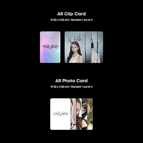 AESPA 1ST MINI ALBUM - SAVAGE P.O.S Ver. Case R + Cover + Booklet + Sticker + AR Clip Card + AR Photo Card thumbnail 6