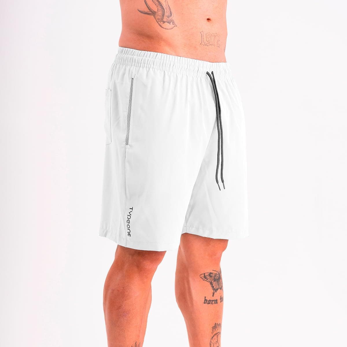 Short Tactel Com Elastano Premium - G - Branco thumbnail 2