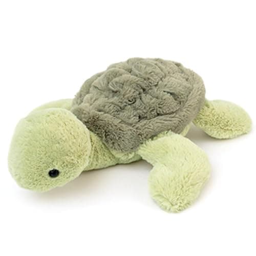 OUKEYI 12" Weighted Plush Cute Turtle Stuffed Animals, Soft Sea Turtle Plush Toy Tortoise Plushies Pillow - Present for Kids, Babies, Toddlers - Image 1