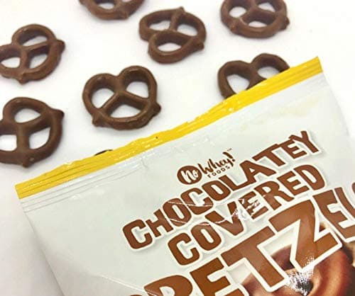 Vegan, Gluten Free Chocolatey Covered Pretzels (2 Pack) | Dairy Free, Peanut Free, Nut Free, Soy Free, All Natural, Sesame Free | Allergy Friendly | No Whey Foods thumbnail 5