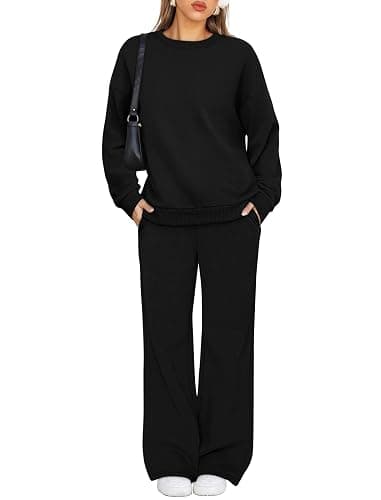 XIEERDUO Sweatsuits Women 2 Piece Outfit Matching Lounge Sets Fall Outfits 2025 Fashion Clothing Crewneck Track Suits thumbnail 2