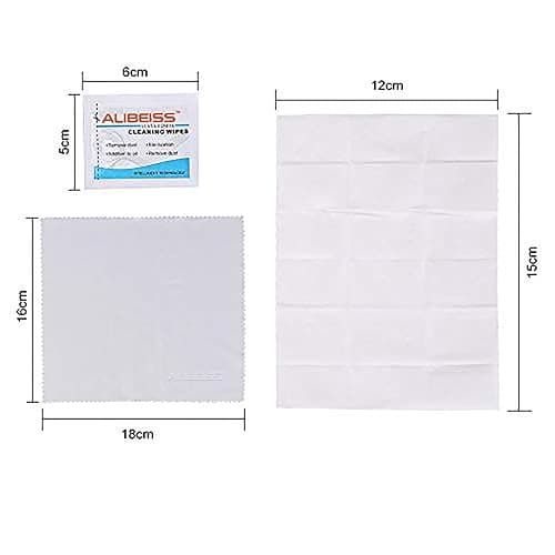 Pre-Moistened Lens Wipes ALIBEISS Screen Wipes for Glasses, Camera,Tablets, Smartphone, Screens and Other Delicate Surfaces,Pack of 100 thumbnail 4