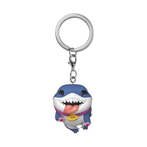 Funko Pop! Keychain: Marvel Rivals - Jeff The Land Shark - Marvel Rivals Novelty Keyring - Collectable Mini Figure - Stocking Filler - Gift Idea - Official Merchandise - Video Games Fans - Image 1