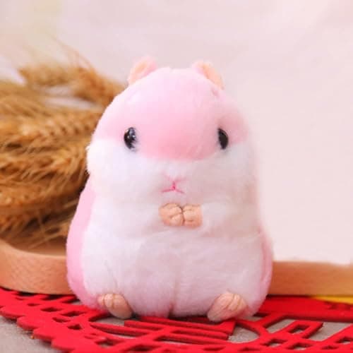 2 Pack Plush Hamster Keychain thumbnail 6