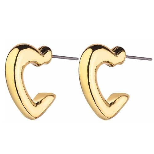 Wgoud Chunky Hoop Earrings Set 14K Gold Plated Hoop Earrings for Women Hypoallergenic, Thick Twisted Huggie Hoops Earring Set thumbnail 6