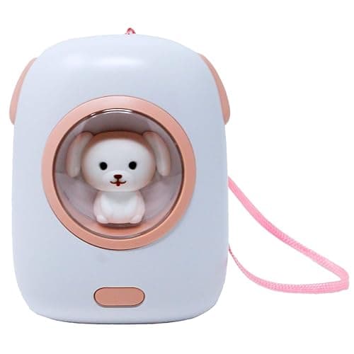 Pawszeez Cute Portable Charger/Power Bank | Compatible with iPhone, Galaxy, & Pixel | Doubles as a Rechargeable Hand Warmer | LED Display & Cute, Pet-Themed Design (White)