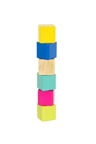 Tegu 6 Piece Magnetic Baby’s First Building Blocks, Tints thumbnail 6