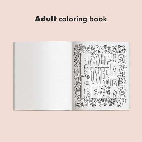 Coloring Faith: A Christian Coloring Book for Women Featuring Bible Verses and Inspirational Art thumbnail 2